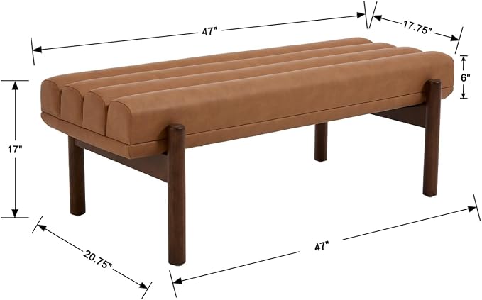 Brown Pu Leather