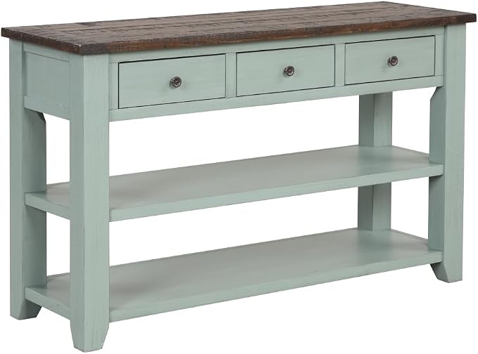 Retro Blue + Pine