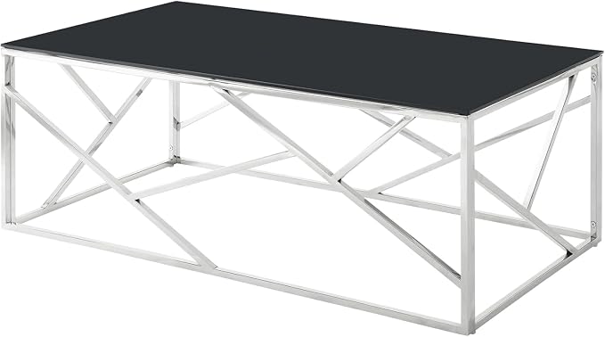 Silver Black - Coffee Table