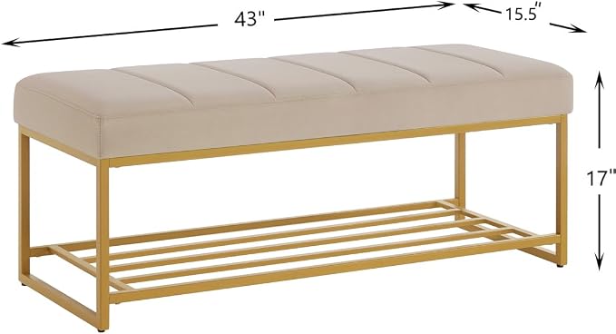 Taupe Bench