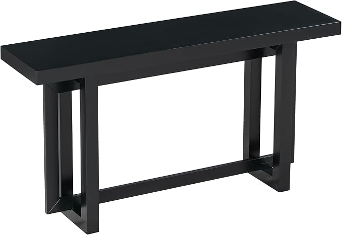 Black-concrete Wood Top