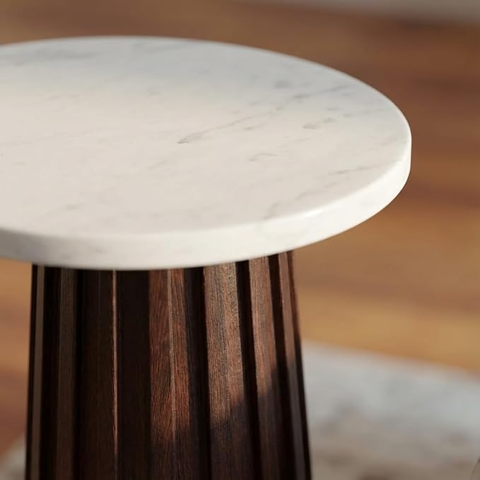 Walnut With Marble Top