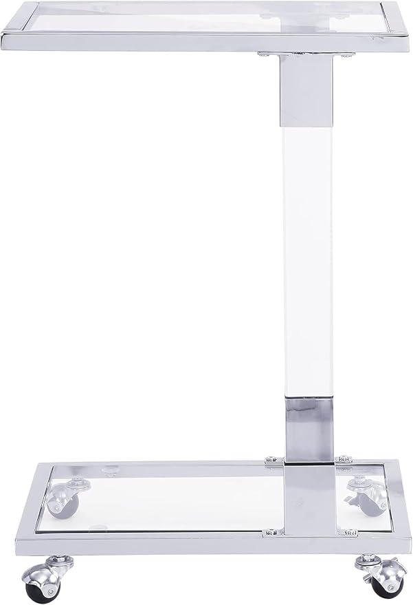End Table - Mobile Silver