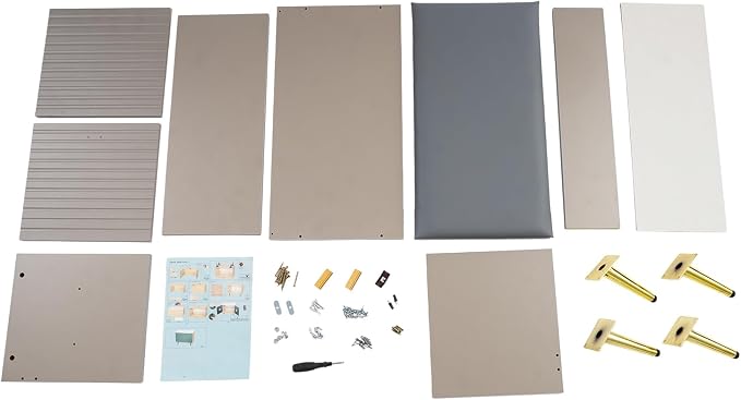Light Grey+gold