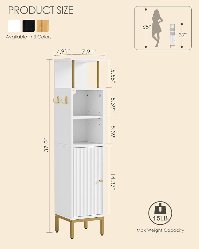 White-37''h