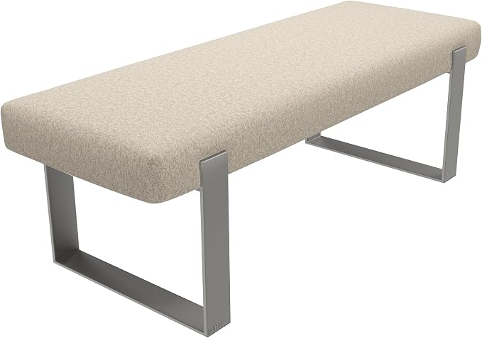 Faux Merino Wool Cream - Brushed Nickel