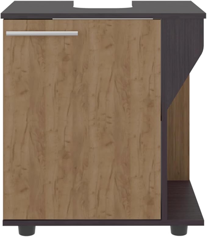 Black, Natural Oak