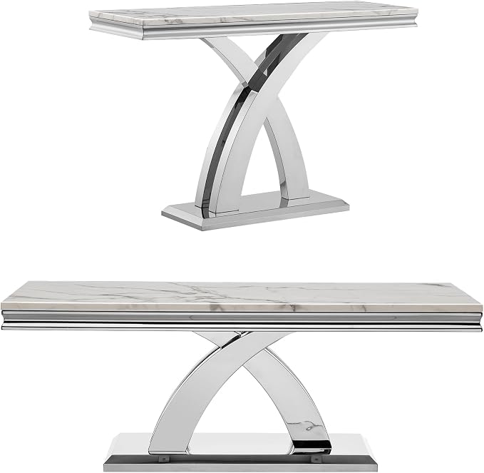 White Marble& Silver5