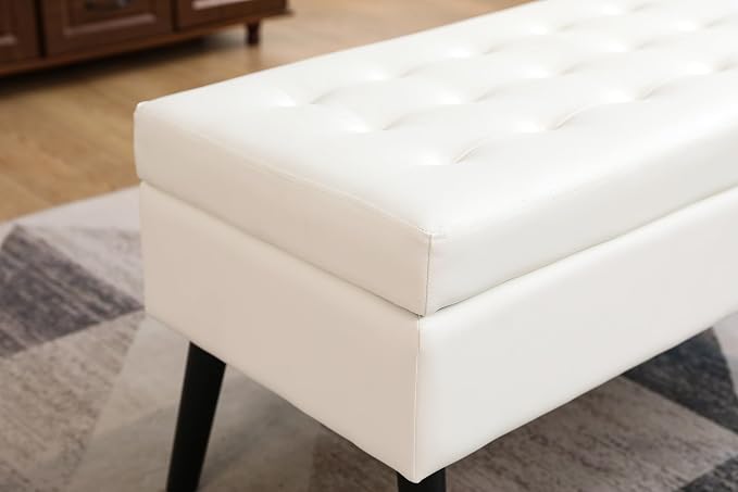 White +Pu Leather