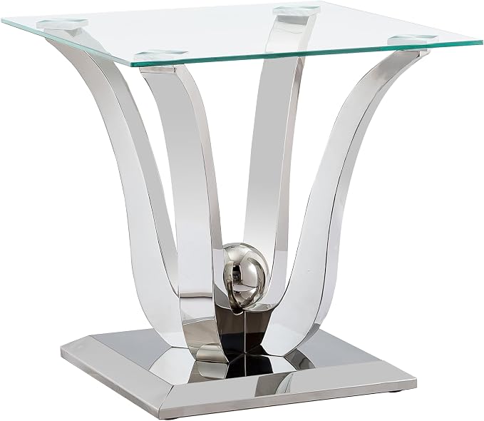 Silver End Table