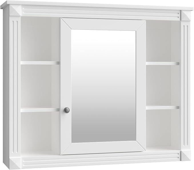 White Mirror Cabinet