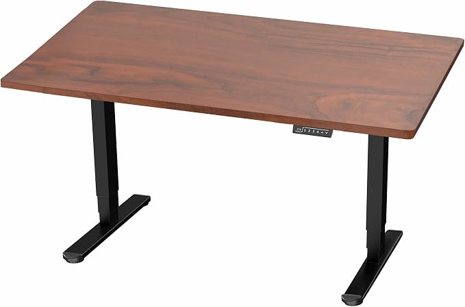Dark Walnut Top / Black Frame