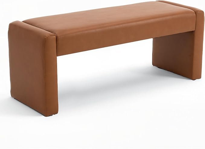 Faux Leather-camel Brown