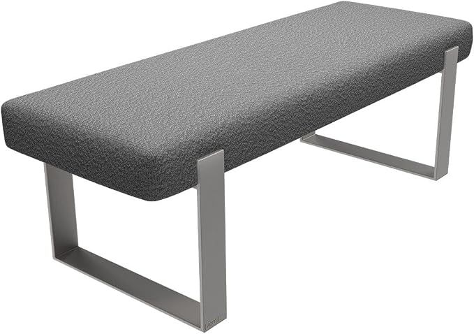 Boucle Grey - Brushed Nickel