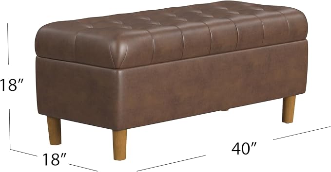 Brown Faux Leather