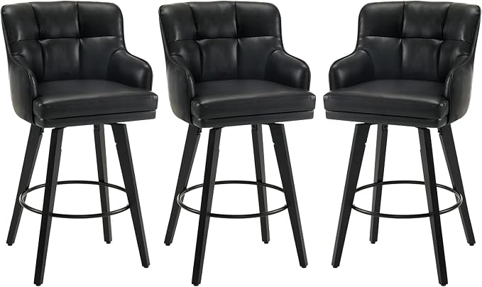 Black- Faux Leather