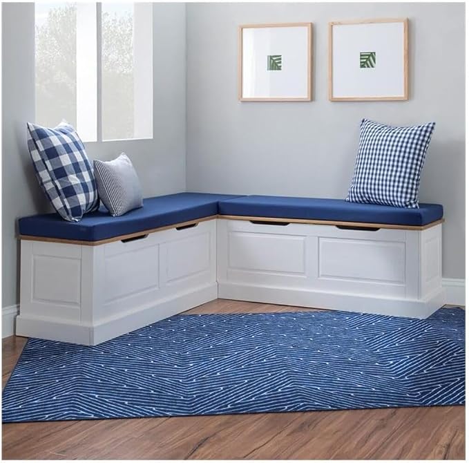 Natural White Navy