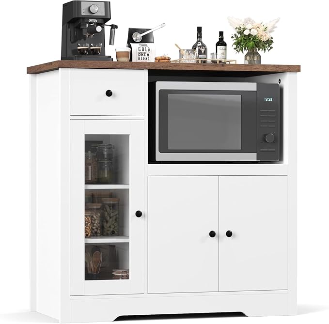 White & Walnut
