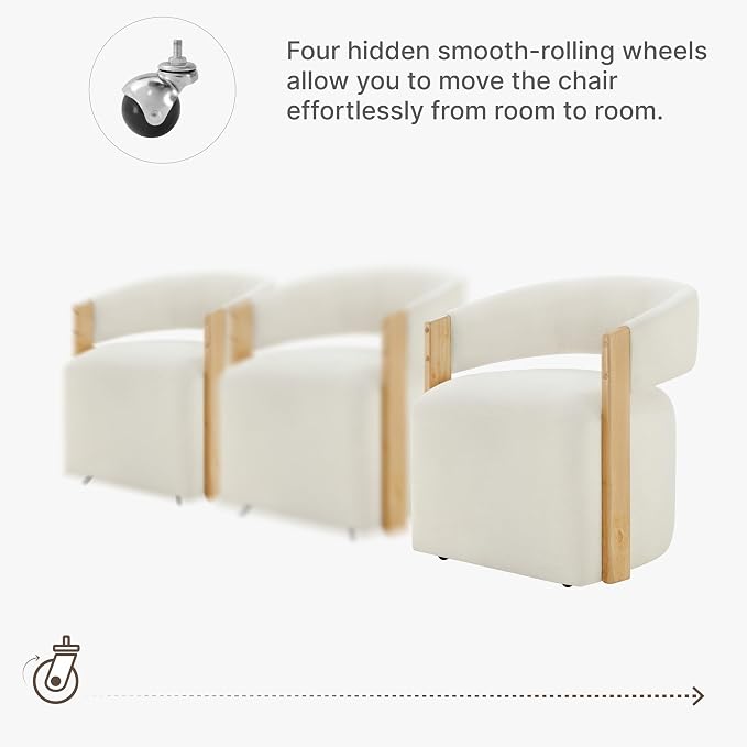 Linen Wooden-armrest