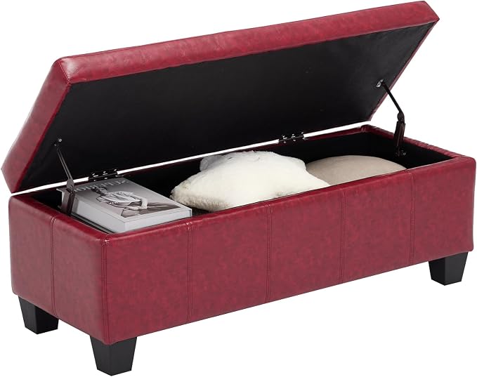 Red Pu Leather