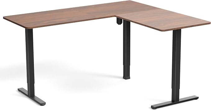 Dark Walnut Top / Black Frame