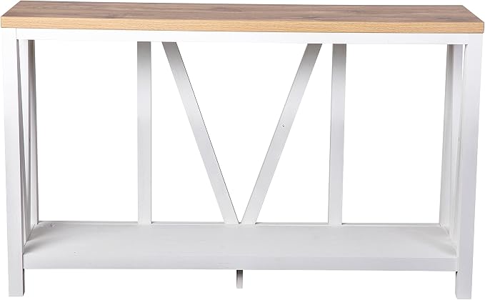 Brushed White Wash/Warm Oak