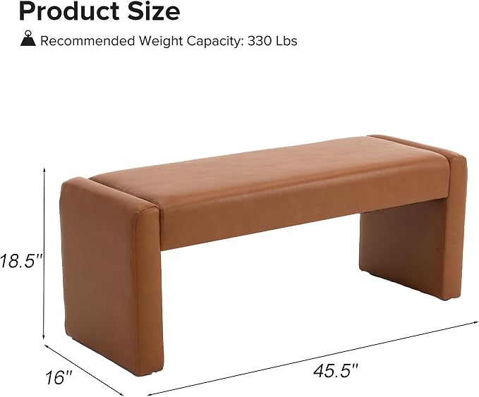 Faux Leather-camel Brown