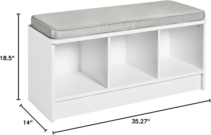 White With Gray Cushion