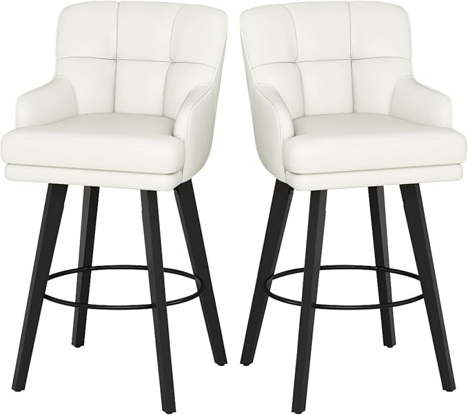 White- Faux Leather