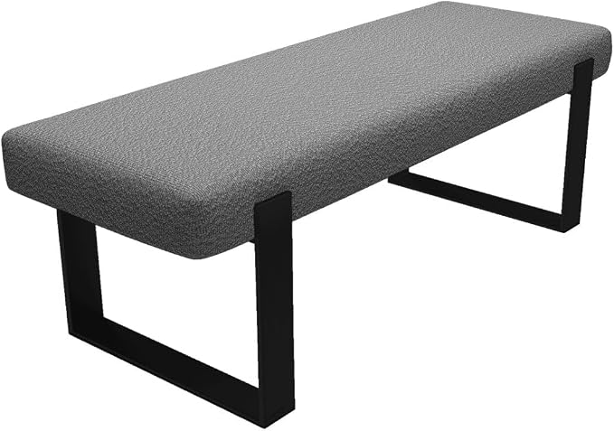 Boucle Grey - Matte Black