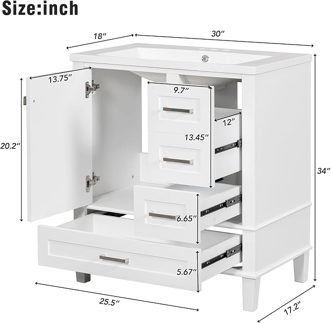 White(drawers)