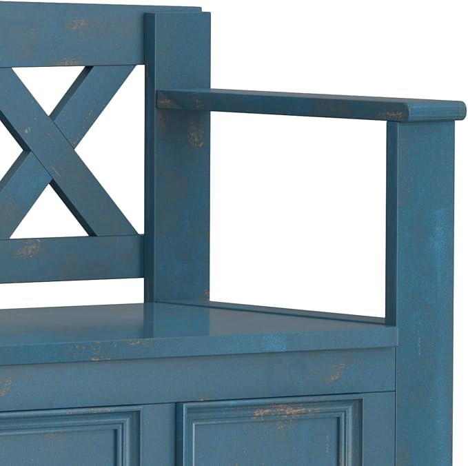 Distressed Coastal Blue