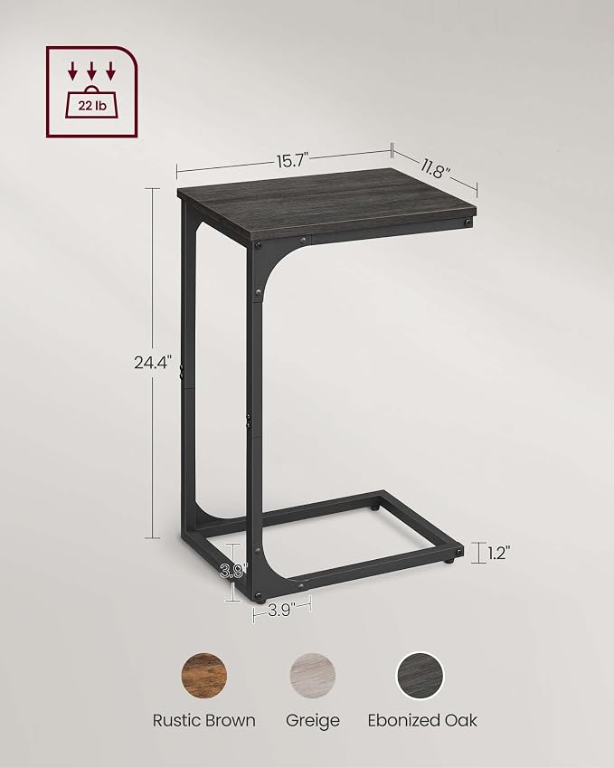 Ebonized Oak + Black