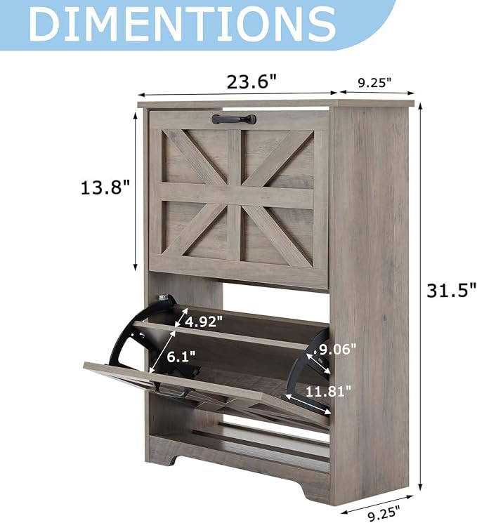 Gray(free Random Shoe Stool)