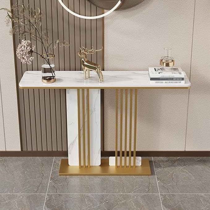 Glod+white