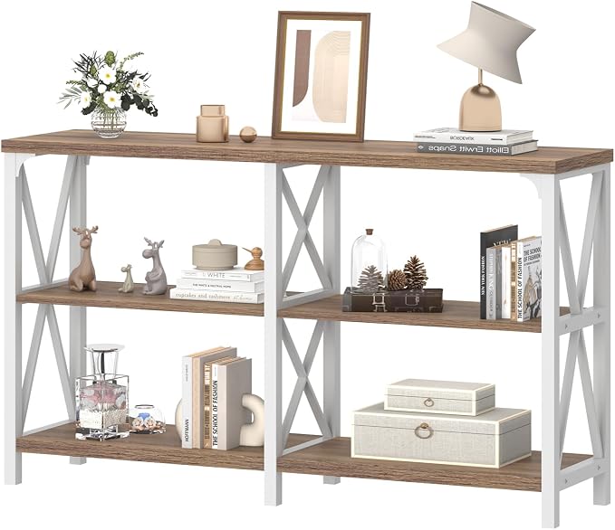 White and Rustic Oak