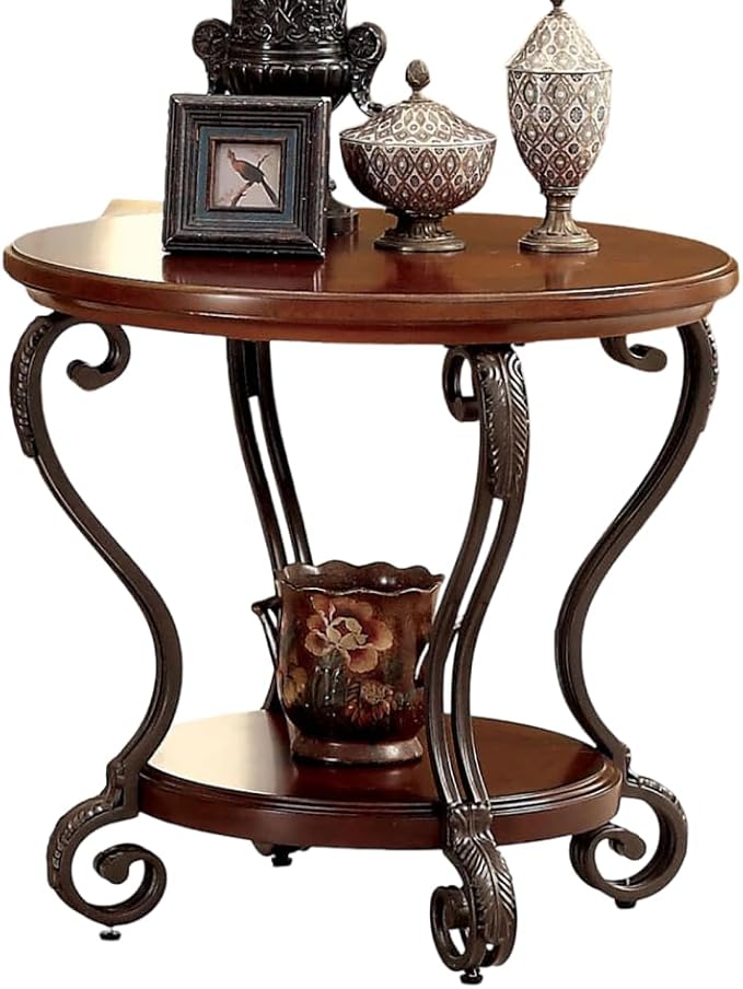 Brown Multi + Solid Wood + Classic + Contemporary + Ornate Traditional + Traditional