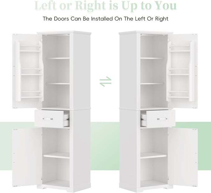 White/One Drawer