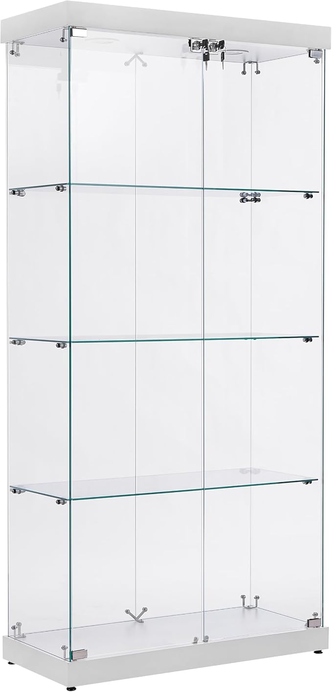 66.3'' 4-layer Double Door White