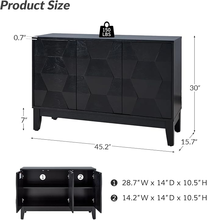 3-doors Black