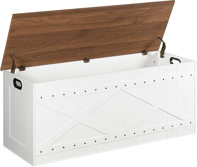 White + Walnut