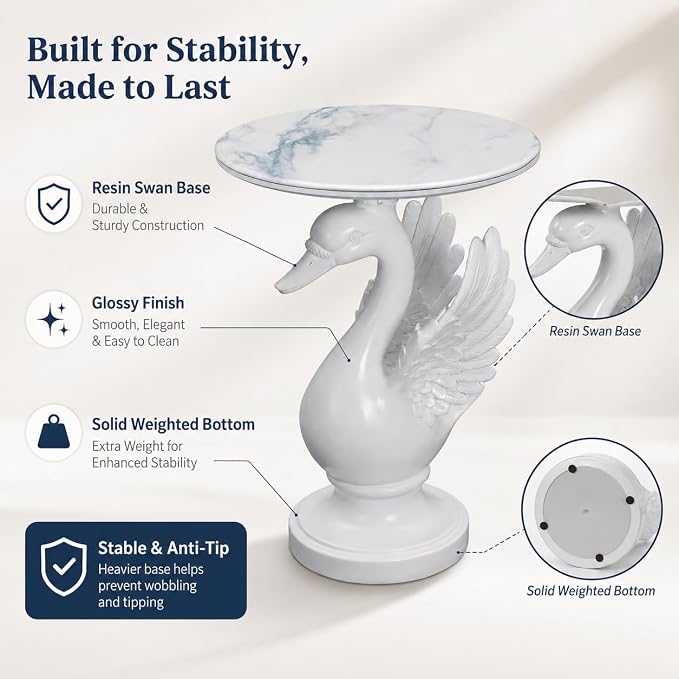 Swan - White Glossy
