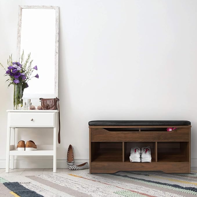 Shoe Bench - Walnut