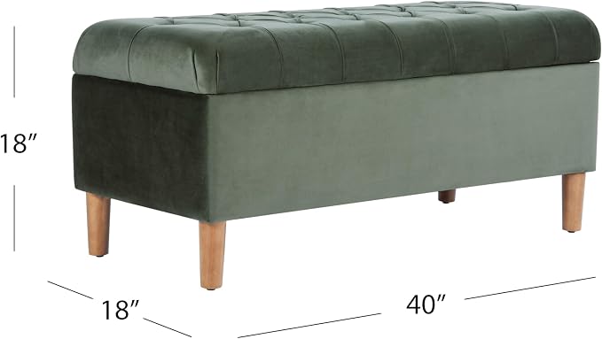Loden Green Velvet
