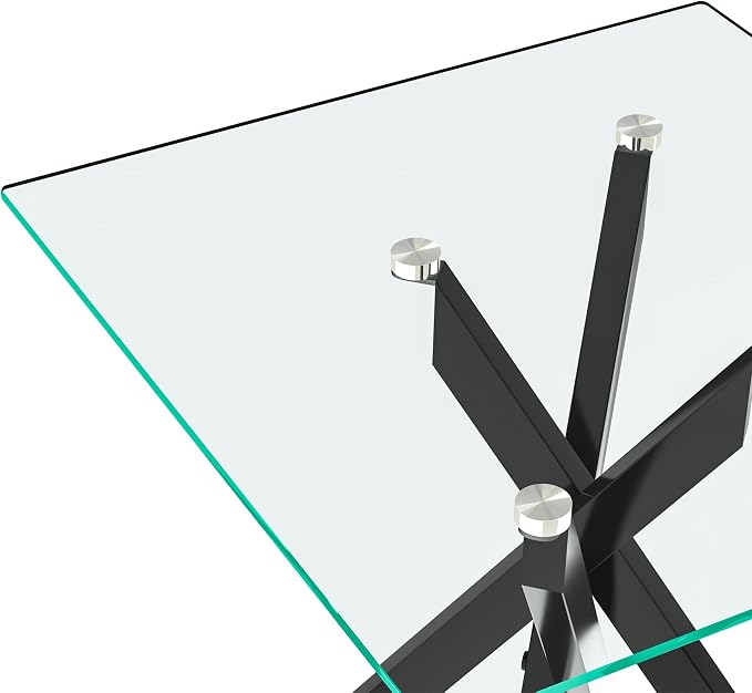 Square Top & Black Base