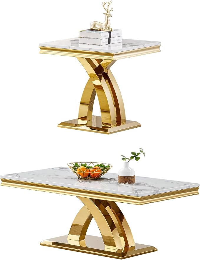 White Marble& Gold2
