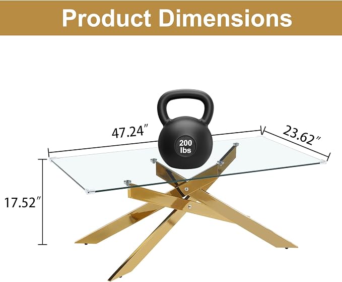 Gold-coffee Table