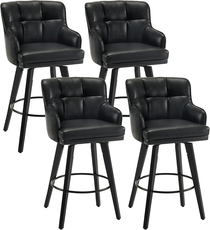 Black- Faux Leather