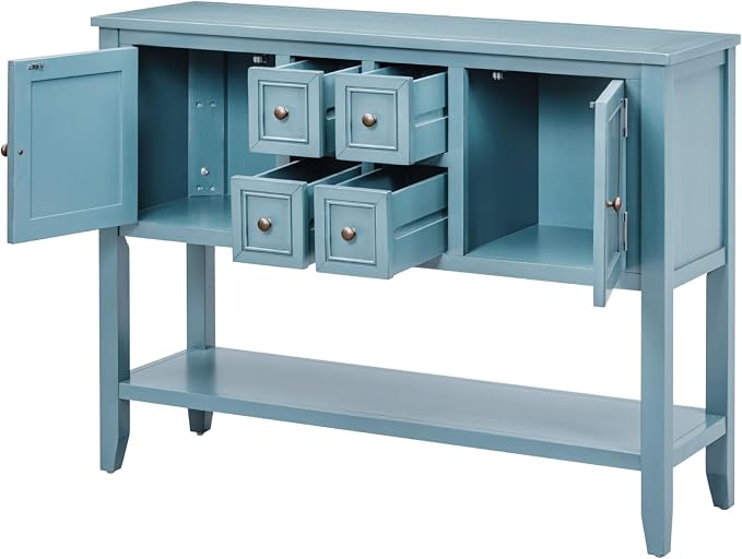 Dark Blue-4 Drawers