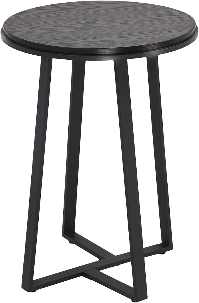 Round Black